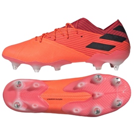 Kopačky Adidas Nemeziz 19.1 Sg M EH0562 vícebarevný pomerančový