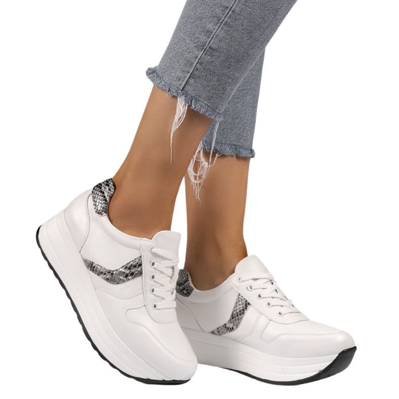 Bílé sportovní boty, tenisky BK-20 bílý