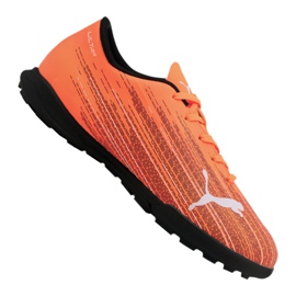 Kopačky Puma Ultra 4.1 Tt Jr 106103-01 vícebarevný pomerančový