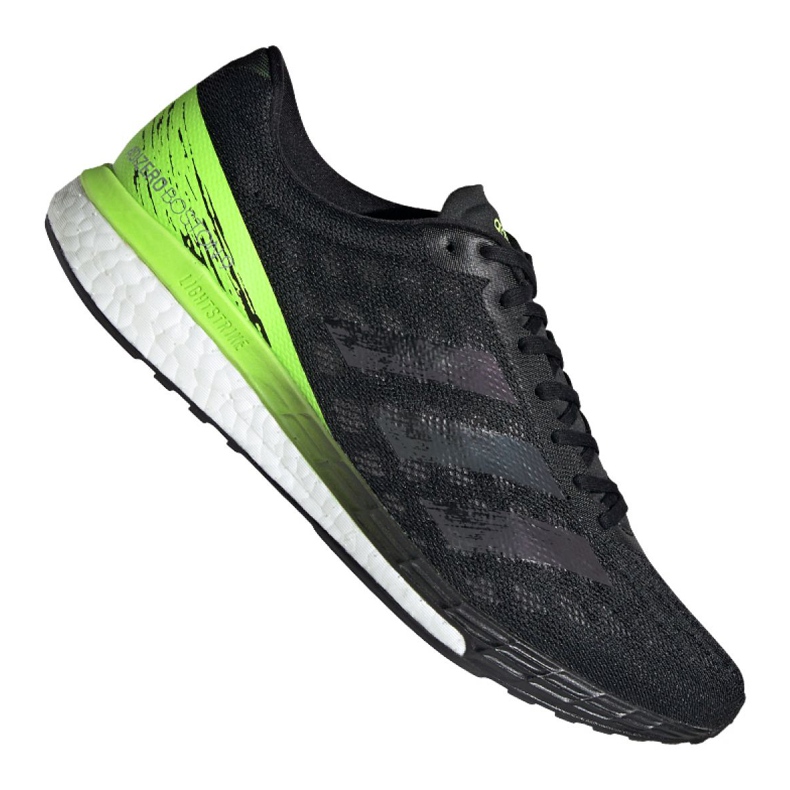 Běžecké boty adidas Adizero Boston 9 m M EG4657 černá zelená