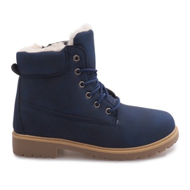 Teplé luky Timberki TL0130-3 Námořnická modř námořnická modrá Teplé luky Timberki TL0130-3 Námořnická modř námořnická modrá