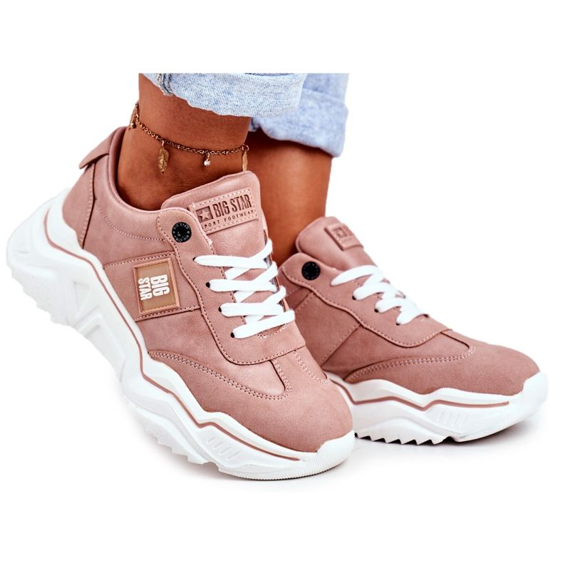 Dámská sportovní obuv Big Star Pink GG274210 růžový