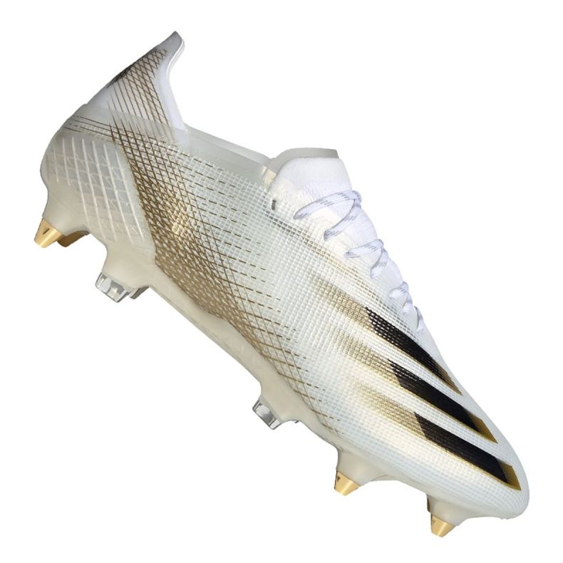 Kopačky Adidas X Ghosted.1 Sg M EG8260 černá, bílá, zlatá bílý Kopačky Adidas X Ghosted.1 Sg M EG8260 černá, bílá, zlatá bílý
