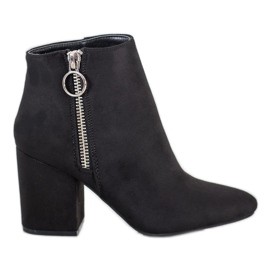 Goodin Černé boty na zip černý