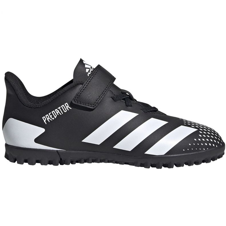 Kopačky Adidas Predator 20.4 H&L Tf Jr FW9225 bílý černá Kopačky Adidas Predator 20.4 H&L Tf Jr FW9225 bílý černá