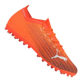 Kopačky Puma Ultra 1.1 Mg M 106078-01 vícebarevný oranžový Kopačky Puma Ultra 1.1 Mg M 106078-01 vícebarevný oranžový