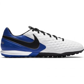 Kopačky Nike Tiempo Legend 8 Pro Tf M AT6136 104 , bílá, modrá bílá