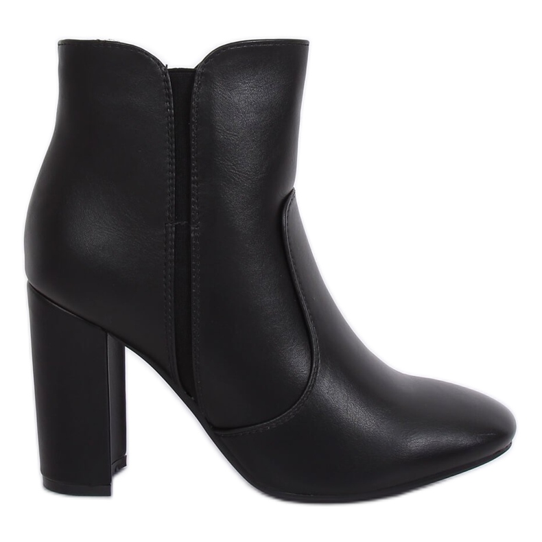 Černá 1436 Černé vysoké podpatky