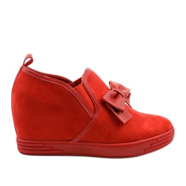 Červené tenisky s mašlí Tifi