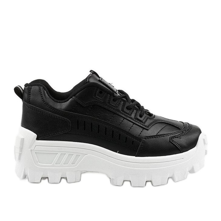 Černé trendy sportovní boty Pereipheme černá Černé trendy sportovní boty Pereipheme černá