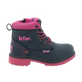 Lee Cooper KID NAVY Lapače svázané zipem válečné loďstvo růžový