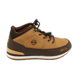 Sportovní obuv Big Star GG374102 hnědý žlutý
