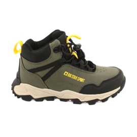 Big Star Vysoká dětská sportovní bota Green/Khaki GG374047 zelený