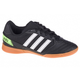 Sálová obuv adidas Super Sala In Jr FV5457 černý černý
