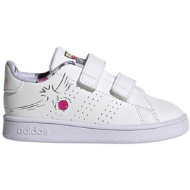 Adidas Advantage I Jr EG3861 bílý černý