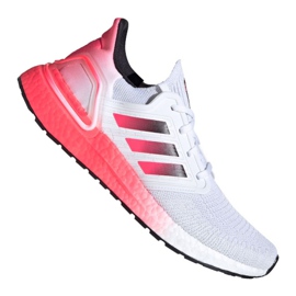 Běžecké boty adidas UltraBoost 20 M EG5177 bílý červený