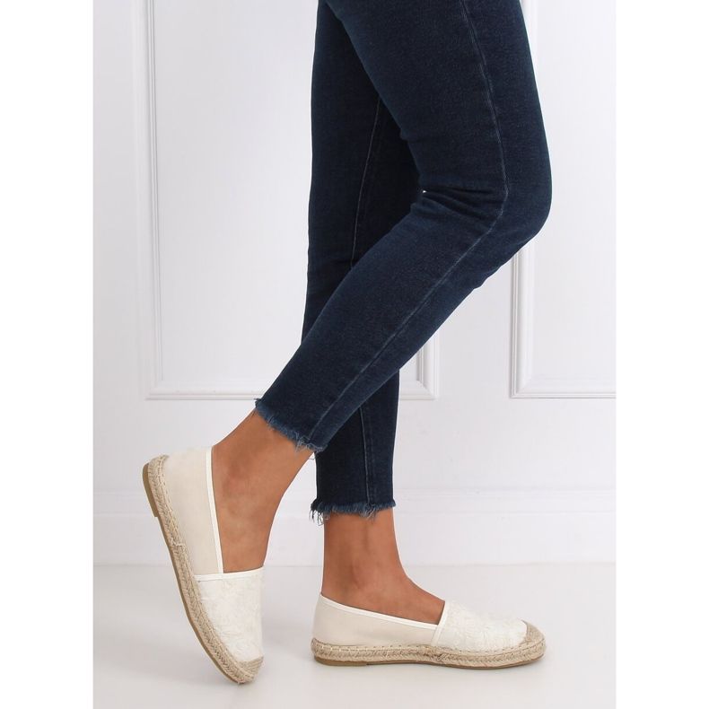Béžové dámské espadrilles BB29 Beige II Type béžový