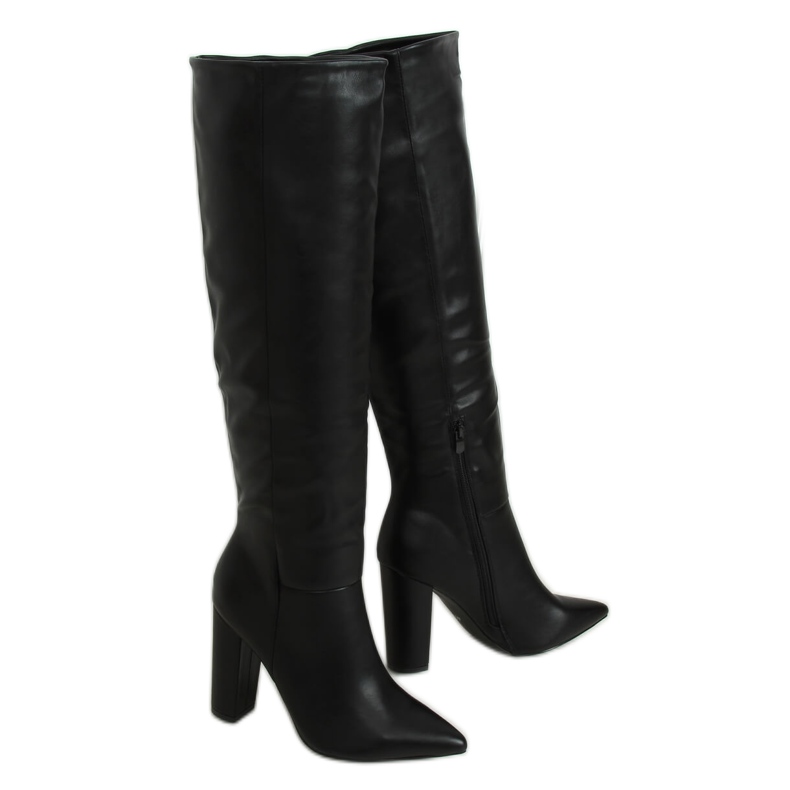 Over-boots na sloupku černá RB42P Black