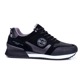 Sportovní pánské tenisky Big Star Black GG174548 černý šedá