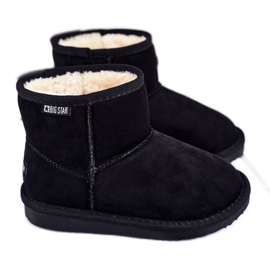 Dětské černé sněhové boty Big Star GG374081 černá