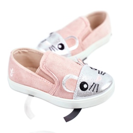 PH1 Dětské nazouvací tenisky Pink Candys růžový PH1 Dětské nazouvací tenisky Pink Candys růžový