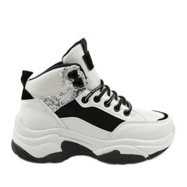 Bílé tenisky Cirisesis bílý černý