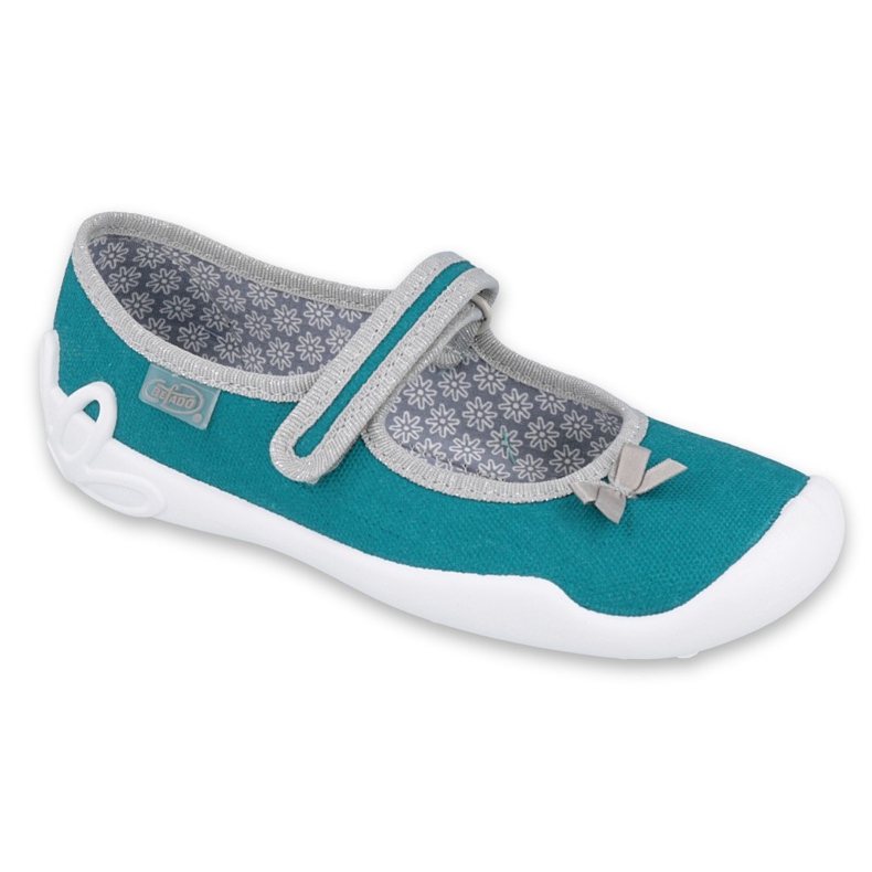 Dětská obuv Befado 114Y434 šedá zelená