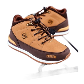 Dětská obuv Tenisky Big Star Camel GG374102 hnědý vícebarevný