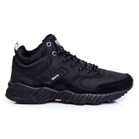 Pánské trekové boty Big Star Outdoor GG174409 černý