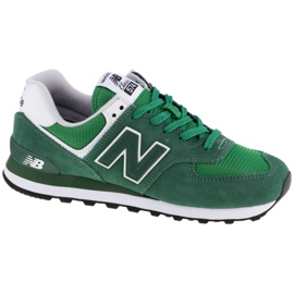 Boty New Balance M ML574SSP bílý zelený