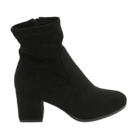 Evento Černé lycrové boty černá