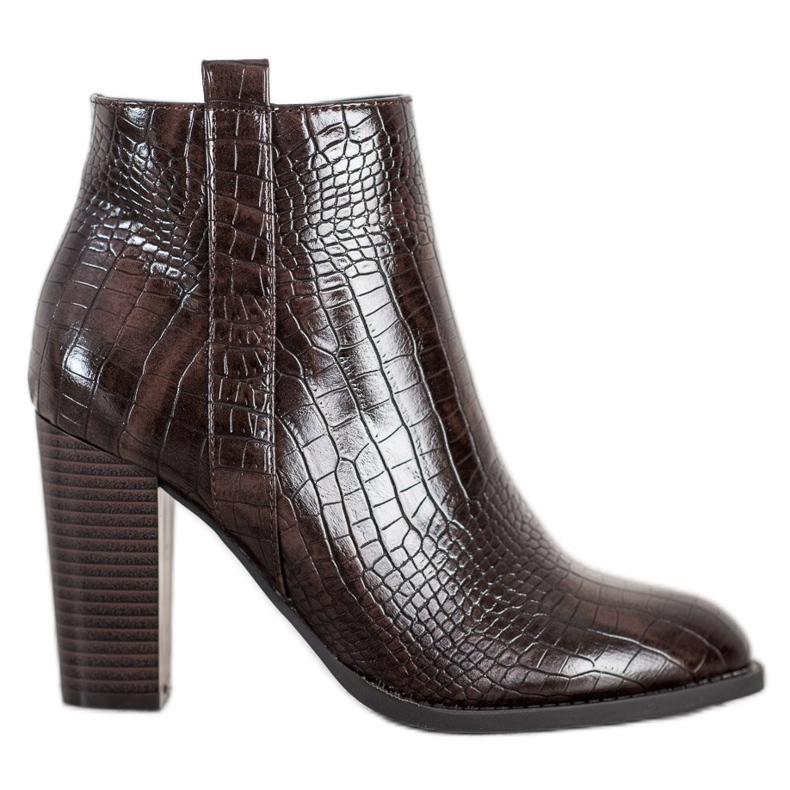 Seastar Boty z ekokůže hnědý