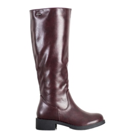 Teplé boty od Sergio Leone červený