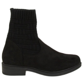 Boty se svrškem svršku černé E2100 Black II Žánr černý