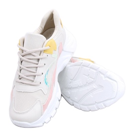 Béžová sportovní obuv BL196P Béžová béžový Béžová sportovní obuv BL196P Béžová béžový