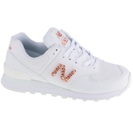 Mikasa Boty New Balance W WL574HNE bílý