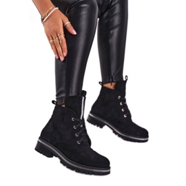 SEA Dámské boty Eco Suede Black Hundret Percent černá