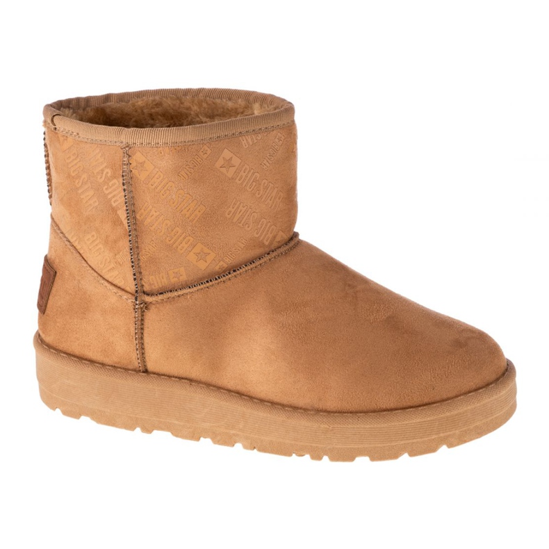 Big Star Velké hvězdné boty W GG274559 hnědý