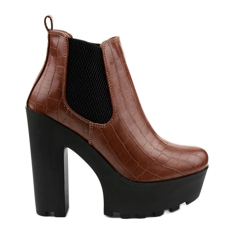 Velbloudí boty na sloupku Zellola hnědý