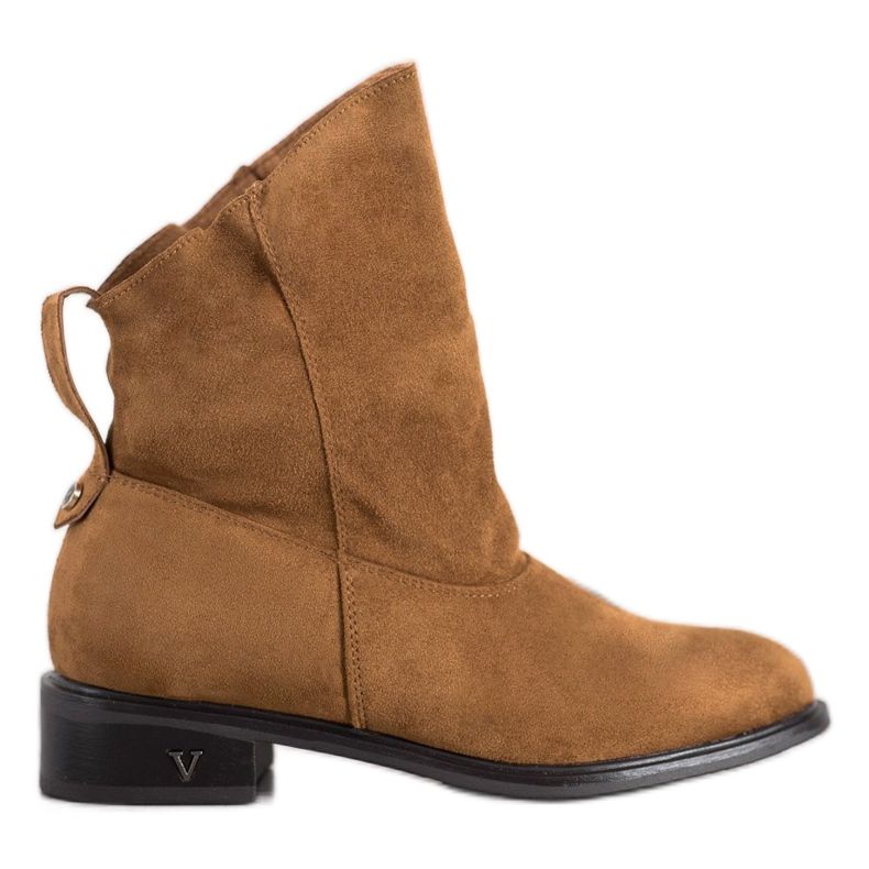 Nazouvací boty VINCEZA hnědý