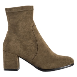 Evento Boty na vysokém podpatku zelená