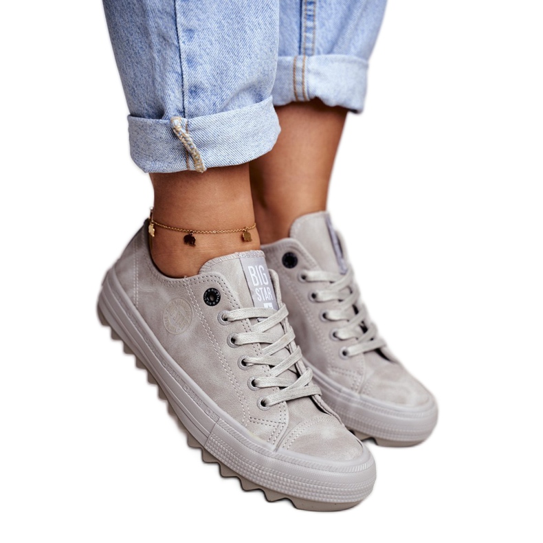 Dámské tenisky Big Star Grey GG274075 šedá
