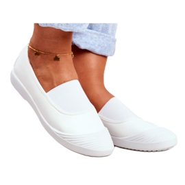 LU BOO Tenisky Nazouvací Nazouvací tenisky White Justy bílý LU BOO Tenisky Nazouvací Nazouvací tenisky White Justy bílý