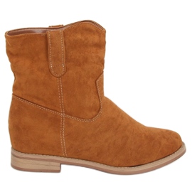 Camel NC952 Velbloudí skryté boty na podpatku hnědý vícebarevný Camel NC952 Velbloudí skryté boty na podpatku hnědý vícebarevný