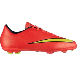 Kopačky Nike Mercurial Victory V Fg Jr 651634 690 červený