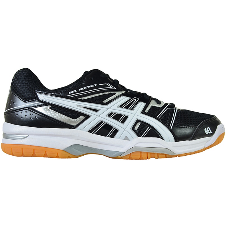 Pánská volejbalová obuv Asics Gel Rocket 7 B405N 9001 černá černá