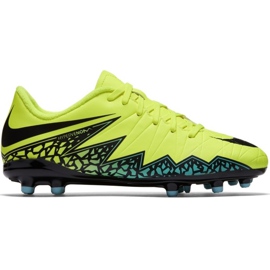 Kopačky Nike Hypervenom Phelon Ii Fg Jr 744943 703 žlutá