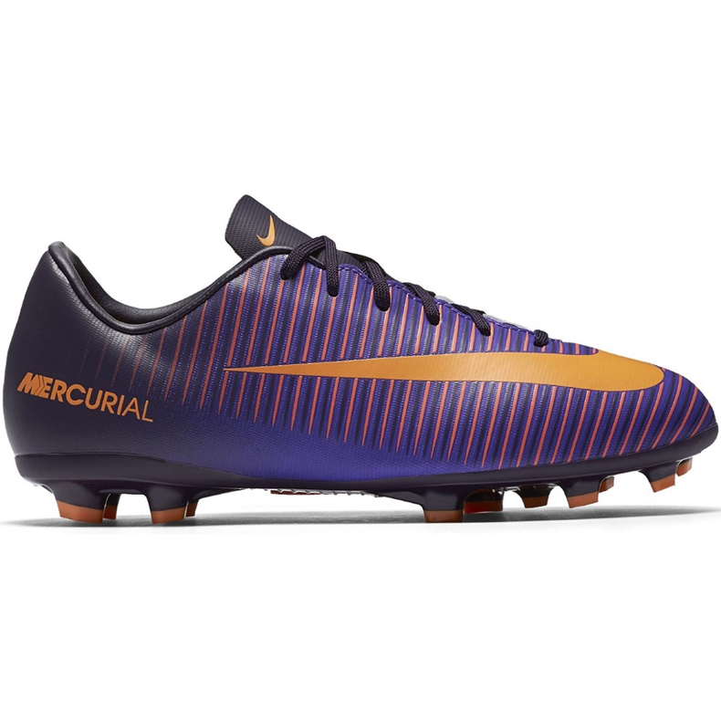 Kopačky Nike Mercurial Vapor Xi Fg Jr 831945 585 fialový fialový