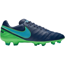 Kopačky Nike Tiempo Legacy Ii Fg 819218 443 námořnická modrá