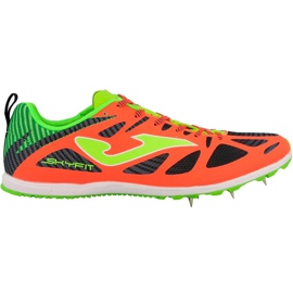 Boty Joma Spikes 6728 Spikes pomerančový vícebarevný zelený